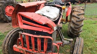 NEAR TRAGADY AT THE MOUNTAIN FARM | PAPA HUGH ROLLS HIS TRACTOR