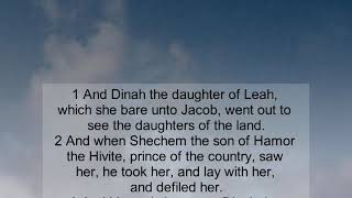 Genesis Ch 34 summary and read together