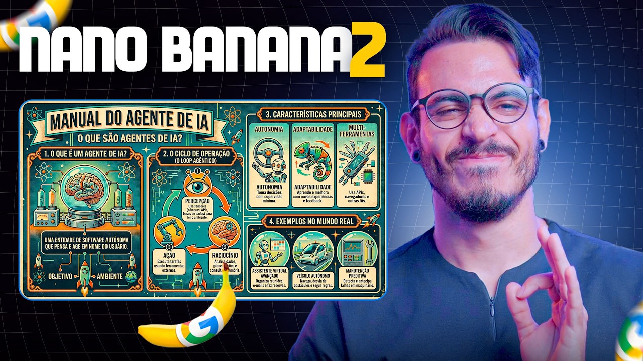 Google Lança NANO BANANA 2 🍌