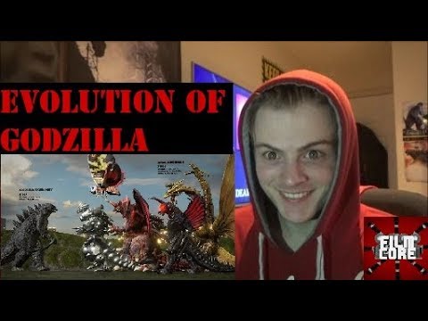 EVOLUTION of GODZILLA MONSTERS: Size Comparison Reaction
