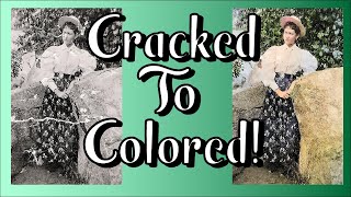 Turning a Cracked Photo into a Colorized Photo! Profile