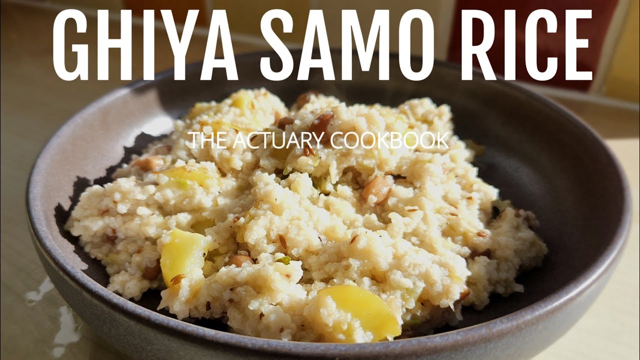 Navratri Special: How to Make Ghiya Samo Rice एकदम टेस्टी व्रत वाले ...