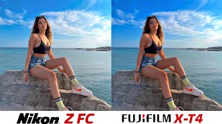Nikon Z FC vs FujiFilm XT4 Camera Test