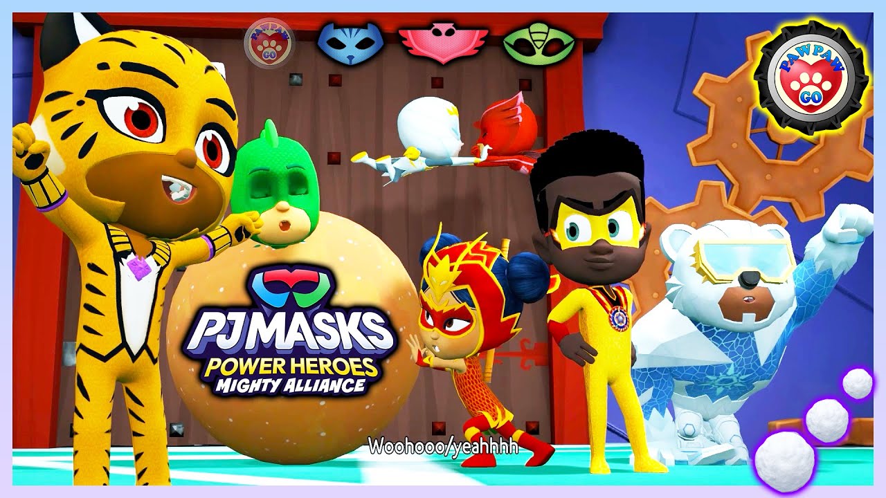 PJ Masks Power Heroes Mighty Alliance - All Mission PAW Ultimate Rescue Team