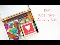 DIY Kids Travel Activity Box