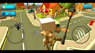 Monster Simulator Trigger City Android Gameplay (WEREWOLF) screenshot 5