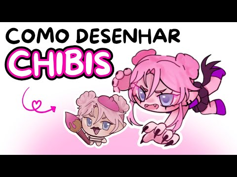 TUTORIAL | Como eu desenho CHIBIS (desde a estrutura, até a pintura) 🎀✨️