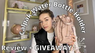 Calpak Water Bottle Holder Honest Review + GIVEAWAY!!