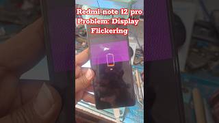 Redmi note 12 pro display Flickering problem job Done ✅Mobile Zone Repairing & training centre Udgir