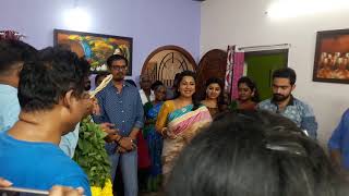Raadhika Madam || Happy Birthday 21 August 2018 || Vani Rani Shooting Place