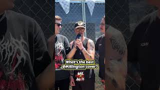 What is Millington ‘s favorite cover that they play? And is it the homage to Yellowcard? #emo