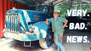 Uncovered MAJOR Problems with this 1957 Autocar Truck!!!