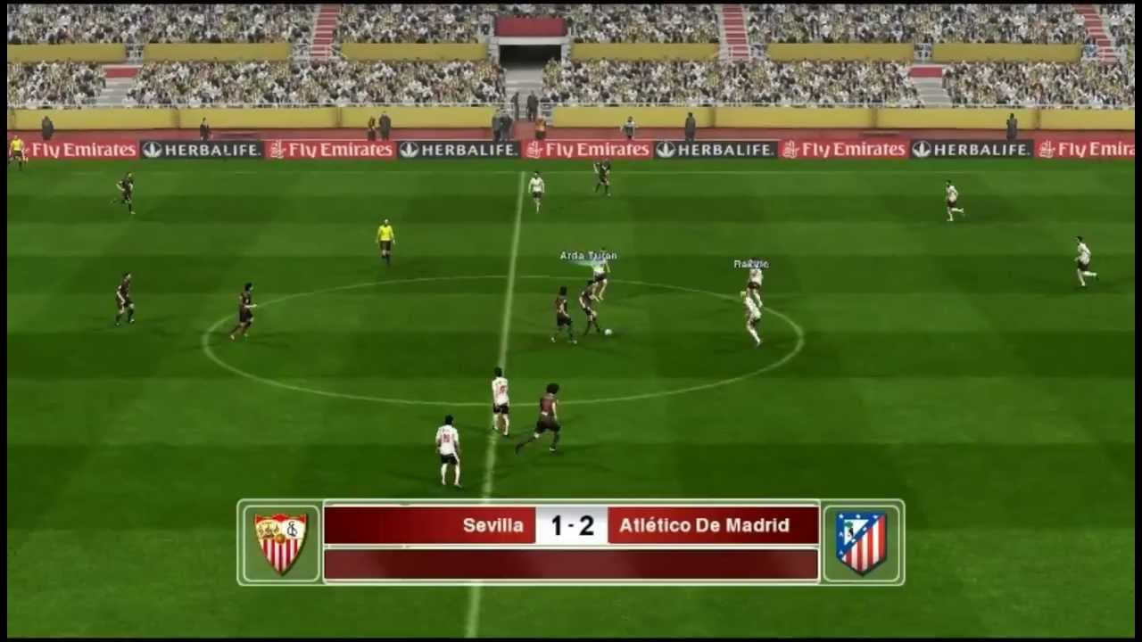PES 2013 | Copa Del Rey 1/2 Finale | Sevilla vs Atl. Madrid | 27.02.2013 | by Xach