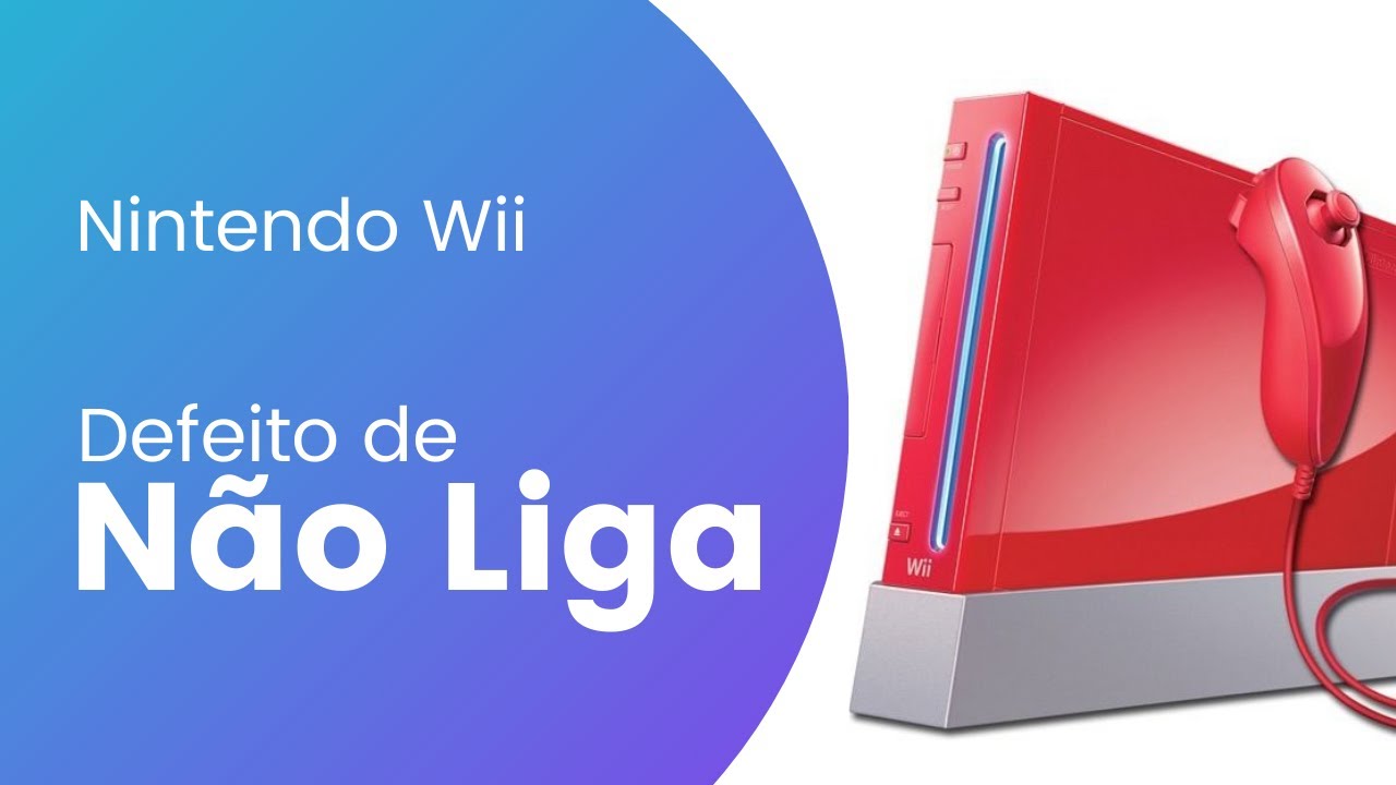 Nintendo Wii Não liga ou Liga e desliga