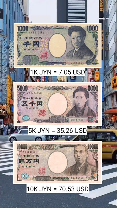 Japanese 🇯🇵 Currency 2023 #Japan