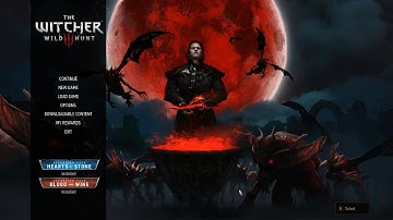 Blood and Wine New Main Menu Theme