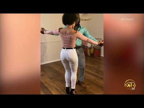 Konpa : Dancing to Rete La by Rutshelle : Gouye - Kompa (Haitian dance) 2020