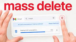 How to Mass Delete Emails in Gmail on Phone & Desktop