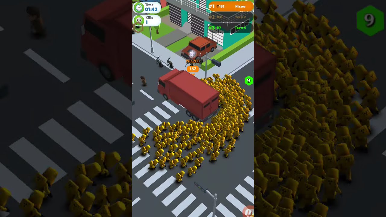Zombie crowd city playgame walkthrough Gaming niazee
