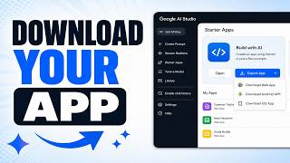 How To Download Your App From Google AI Studio (Quick & Easy) How To Download Your App From Google AI Studio (Quick & Easy)