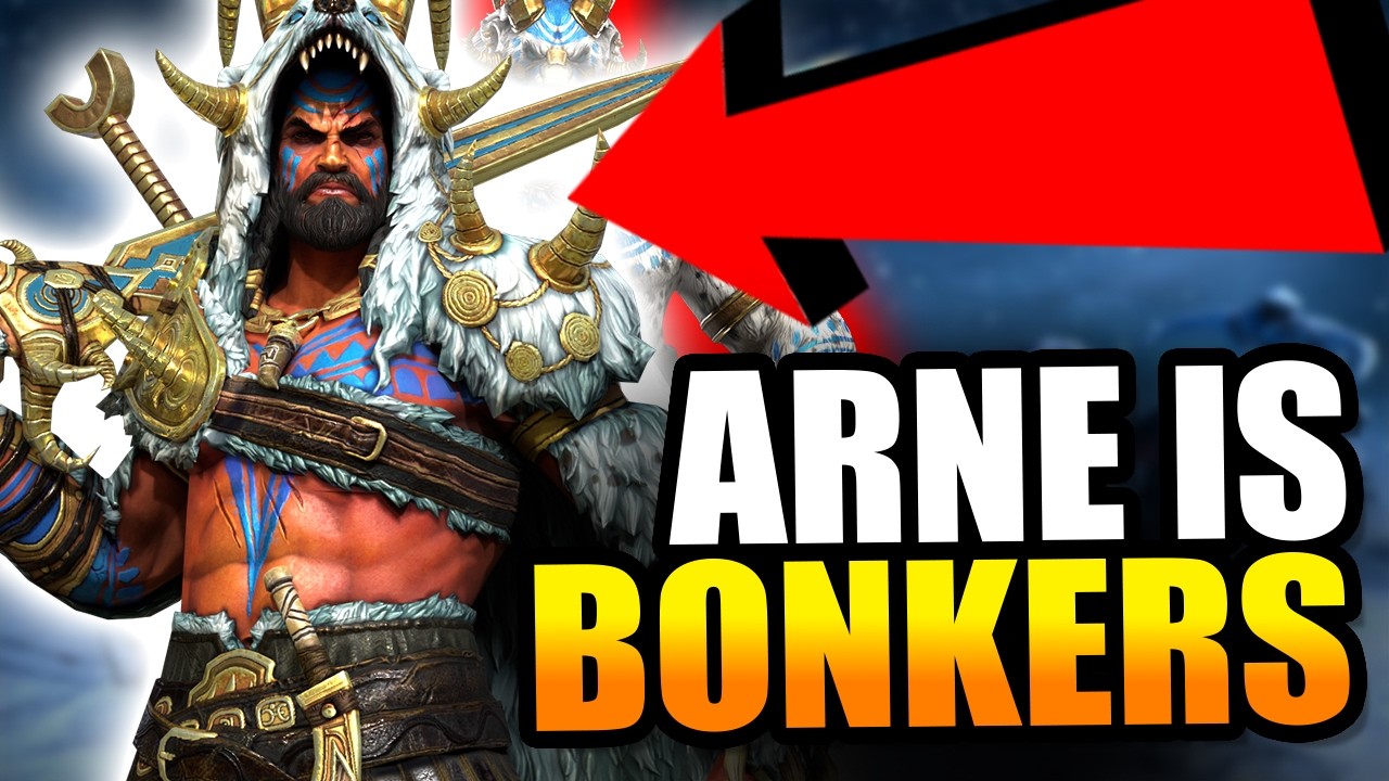 THIS NEW MYTHICAL IS DISGUSTING!!! (Arne the White Showcase) | RAID: Shadow Legends