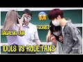 Kpop idols vs rude fans bts blackpink newjeans ive