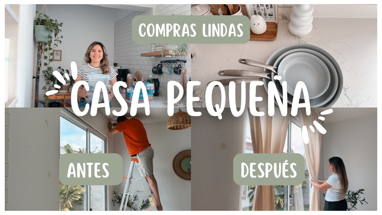 Mi sala más acogedora 🏡 | Cortinas nuevas + compras para mi cocina | Mrs. Awesome 🤍