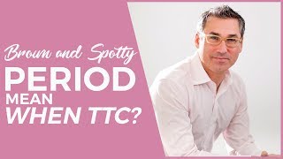 What is your period telling you? TTC  - Part I