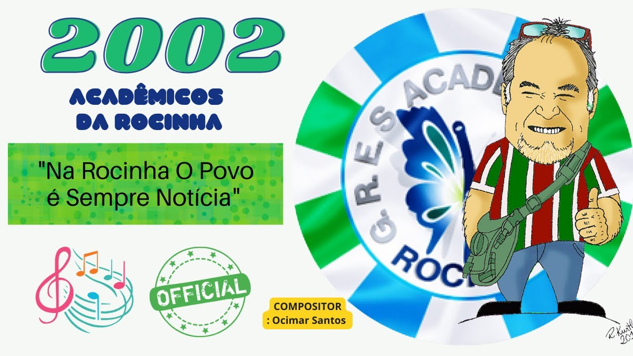 Colar Rocinha ️ 2002 ACADÊMICOS DA ROCINHA -