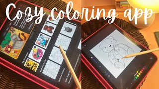 Cozy Coloring App for iPad | Relax & De-Stress 🎨