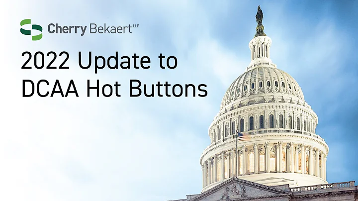 2022 Update to DCAA Hot Buttons