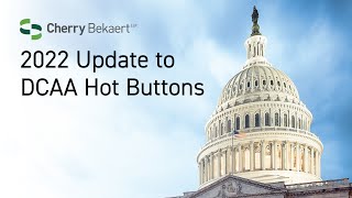 2022 Update to DCAA Hot Buttons