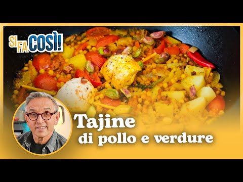 Tajine di pollo e verdure