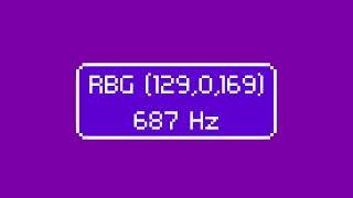 #18 RBG 129,0,169 ~ 687 Hz