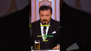 Ricky Gervais ROASTS Golden Globes