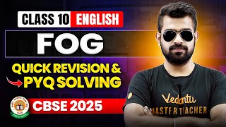 Fog | Quick Revision & PYQ Solving | Class 10 English | CBSE 2025 🔥Shimon Sir