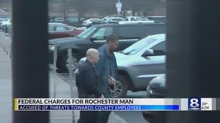 Rochester man arrested, accused of making terroristic threats against Monroe County Executive Adam B