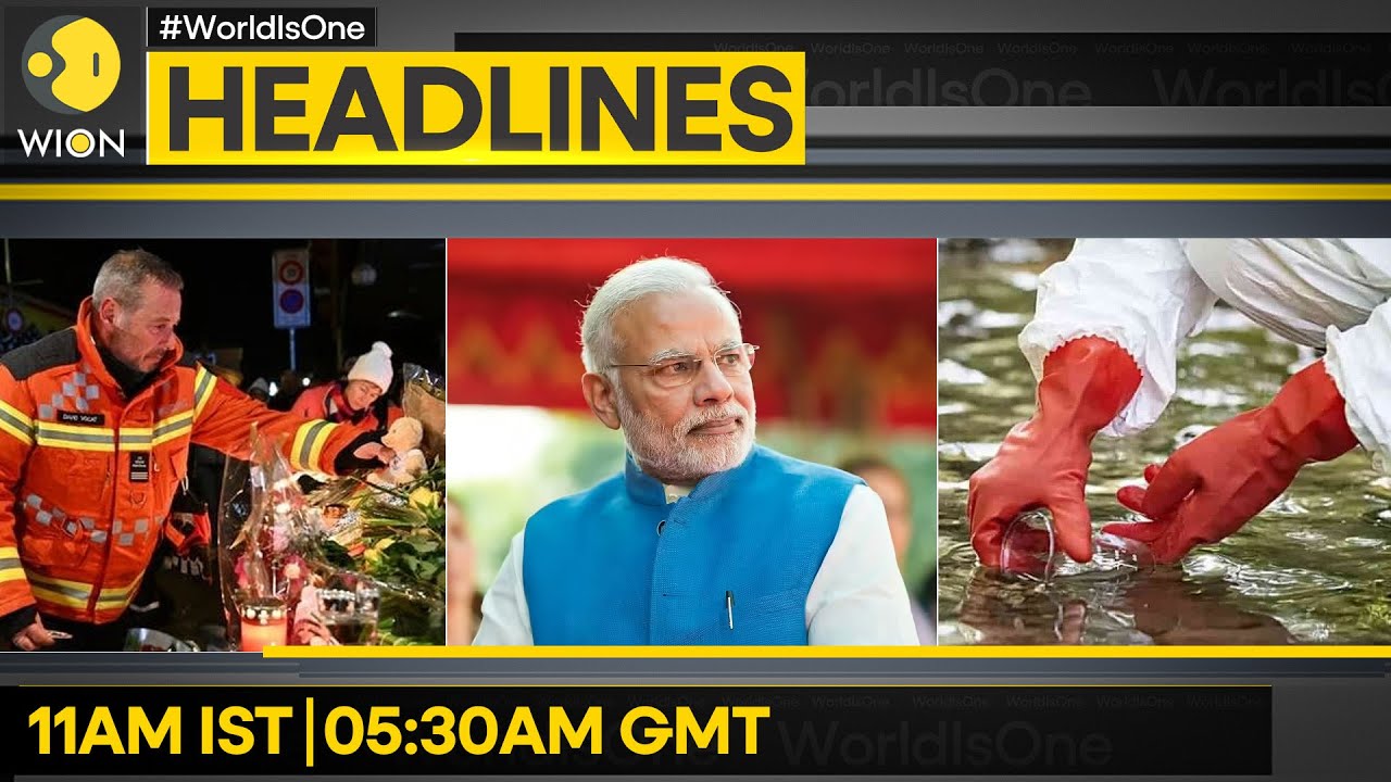 India Expresses Grief Over Swiss Bar Fire | Indore: Lab Test Confirms Water Contamination |Headlines