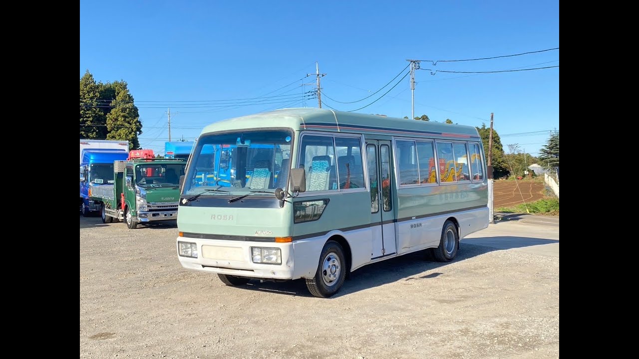 レトロ ブリキ 自動車 MICROBUS ROSA New Arrival🔥 Mitsubishi Rosa