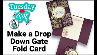 Drop Down Gatefold Card | Unique & Easy Card Making by Simply Simple Stamping | Connie Stewart 11,899 views 2 months ago 22 minutes