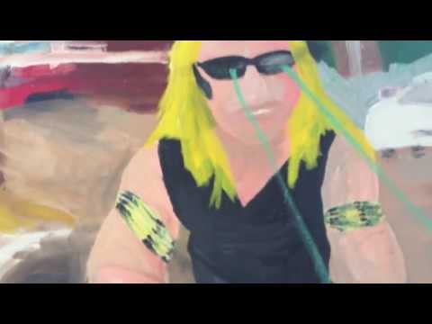 paint net Dog the Bounty Hunter Oil Painting