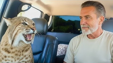 This Bobcat Talks Nonstop To Grandpa – TRY NOT TO SMILE at His Antics!