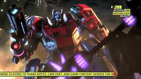Transformers Fall of Cybertron Metroplex Interview E3 2012