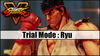 SFV Trial Mode : Ryu (with Hand Visuals)