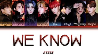 ATEEZ - WE KNOW [Color Coded Lyrics - Tradução PT-BR] Resimi