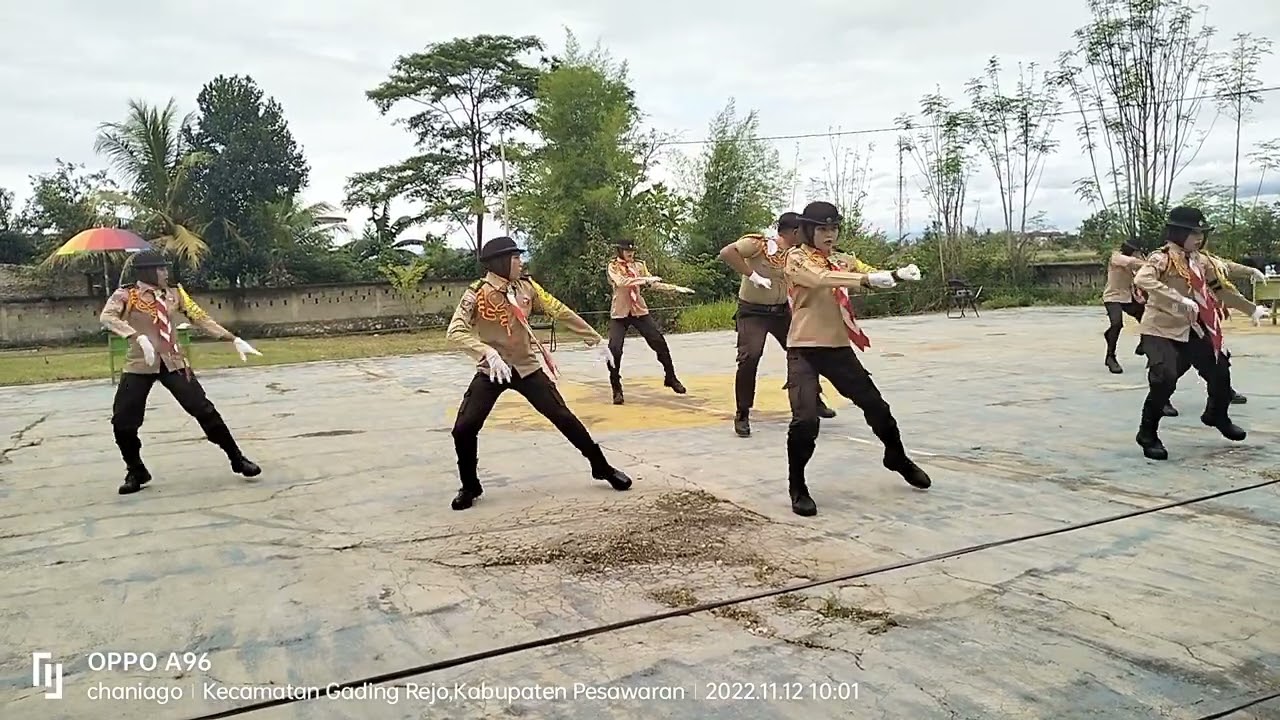 Lomba Joget Komando IBN Lampung