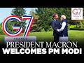 LIVE: PM Modi receives an official welcome from French President Macron
