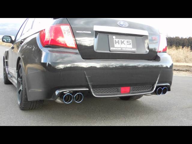 SUBARU IMPREZA CBA-GVF EJ25 LEGAMAX Premium MUFFLER