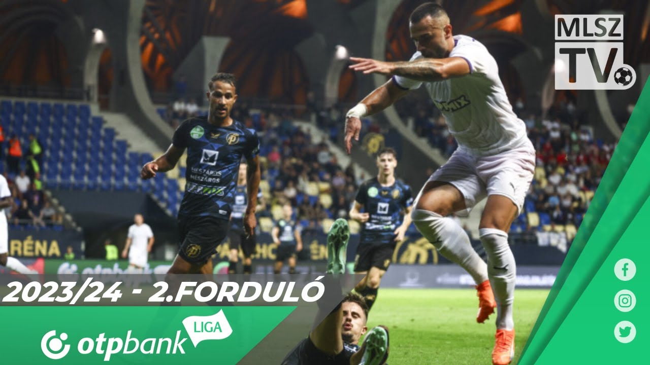 ⁣Puskás Akadémia FC – Újpest FC | 3-3 | (3-1) | OTP Bank Liga | 2. forduló | MLSZTV