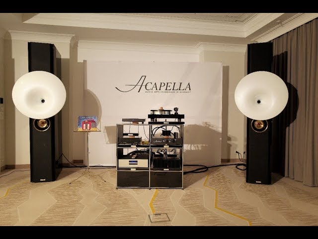 Acapella Audio Arts at Munich HiFi Deluxe 2019 - YouTube